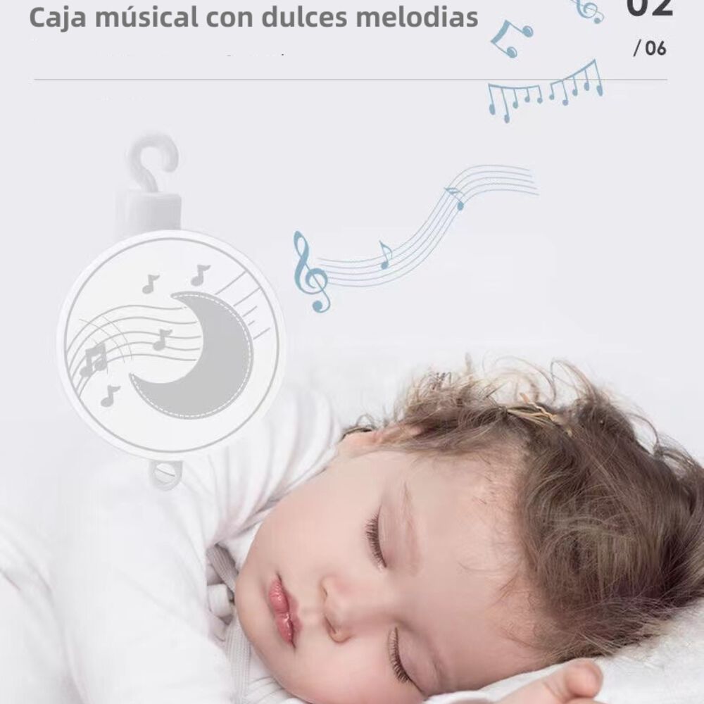 Móvil Musical 360 Con Caja Lubabycas Osito image number 5.0