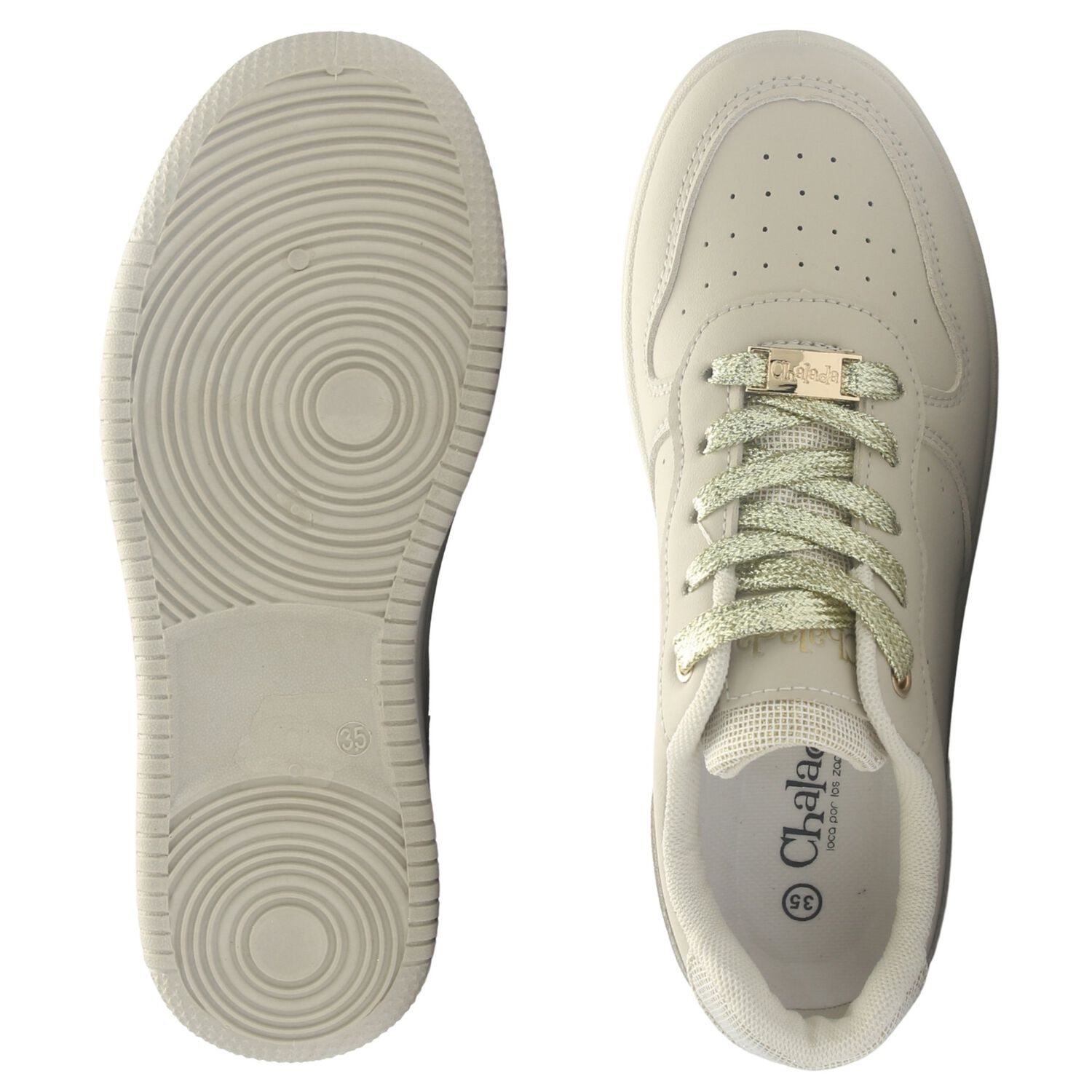 Zapatilla Mujer Chalada Matrix-1 Beige Urbano image number 7.0