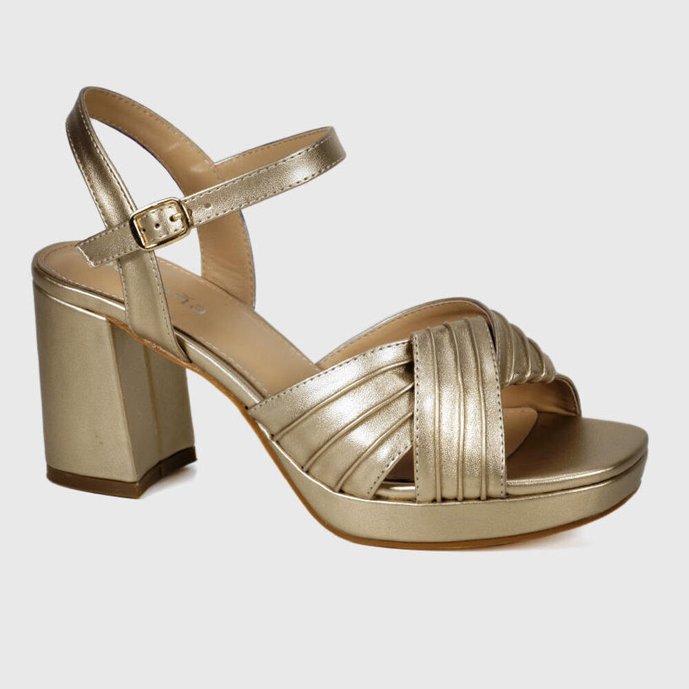 Sandalia Sanzia Dorado image number 0.0