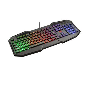 Teclado Trust Gaming Gxt 830-rw Rgb Multimedia Anti-ghosting