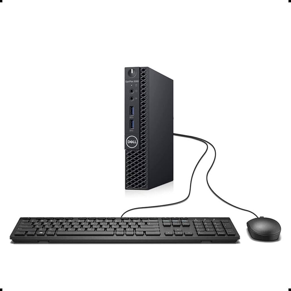 Kit Monitor + Mini Pc Dell Optiplex 3060 Micro (i5-8va 8gb 256gb Ssd) + Teclado & Mouse Reacondicionado Grado A image number 1.0