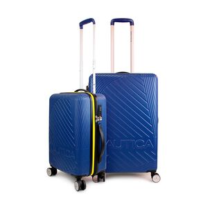 Pack 2 Maletas Nautica S+m Bahamas 10kg Y 20kg Azul