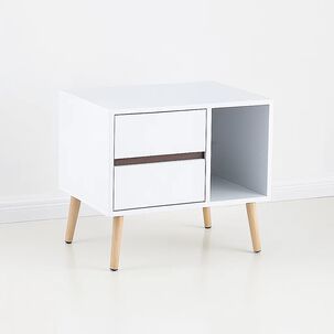 Velador Nordic Elegance Blanco