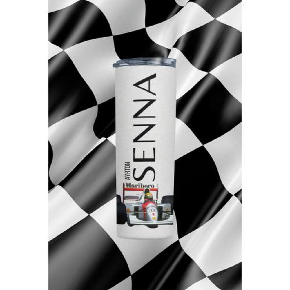 Termo Botella Termica F1 Senna Monoplaza Mug image number 5.0