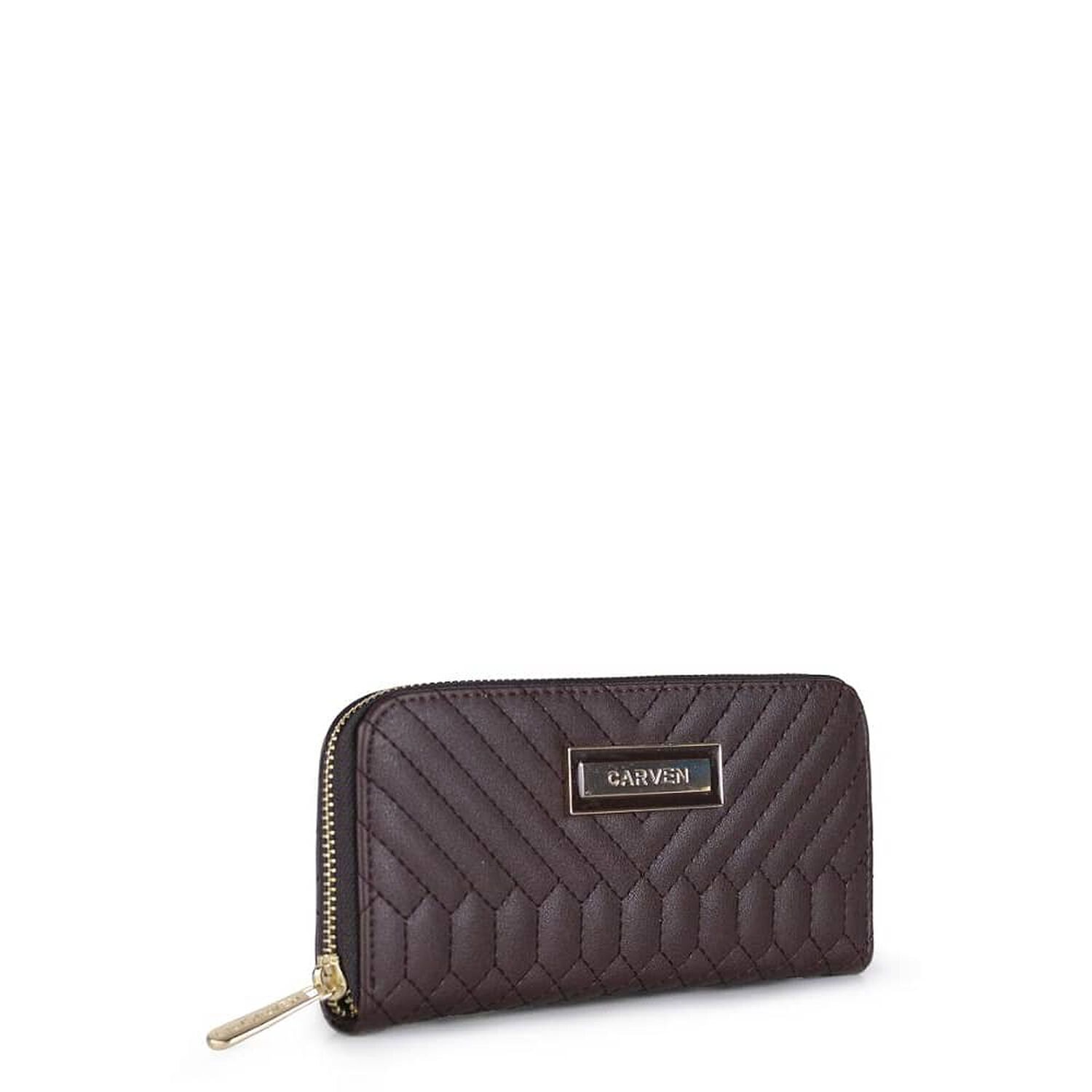 Billetera De Mujer Petunia Caf&eacute; Carven image number 1.0