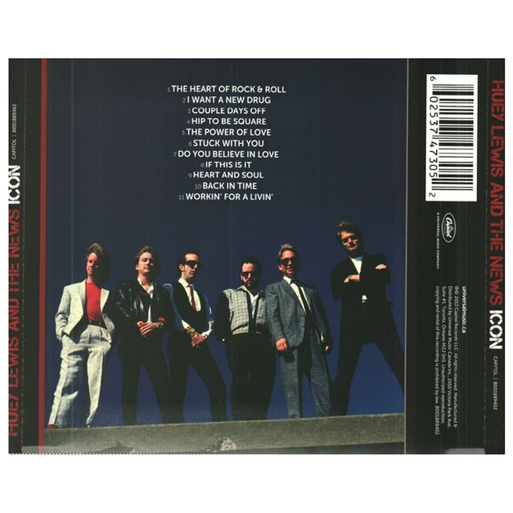 Huey Lewis & The News - Icon | Cd image number 1.0