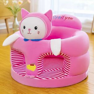 Asiento De Beb&eacute; Acolchado De Peluche Seguridad Anticaida