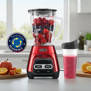 Licuadora Oster Roja Con Programas Automáticos, Tecnología Reversible Y Vaso Blend-n-go Blstpyg1310rbg Licuadora Oster Roja Con Programas Automáticos, Tecnología Reversible Y Vaso Blend-n-go Blstpyg1310rbg