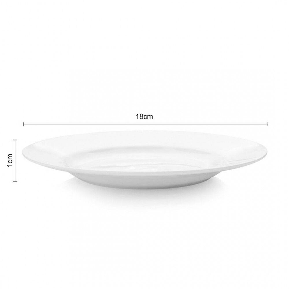 Set De 6 Platos 18 Cm Borde Grueso Linea Tower image number 1.0