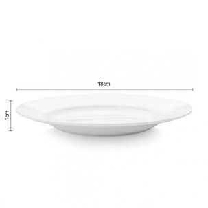 Set De 6 Platos 18 Cm Borde Grueso Linea Tower