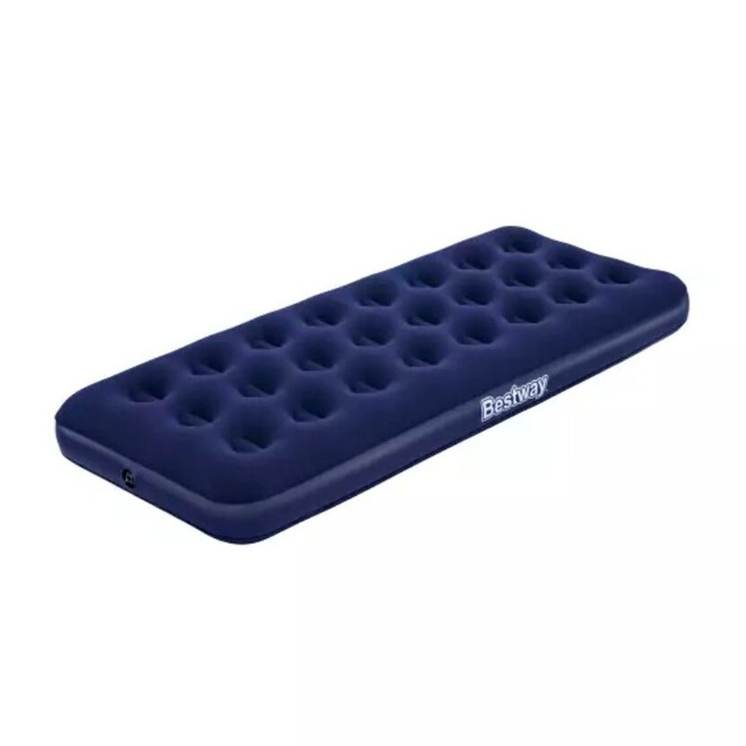Cama Colch&oacute;n Inflable Individual 185x76x22cm Color Azul image number 1.0