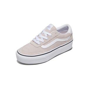 Zapatilla Urbana Mujer Vans Brooklyn Plataform Taupe