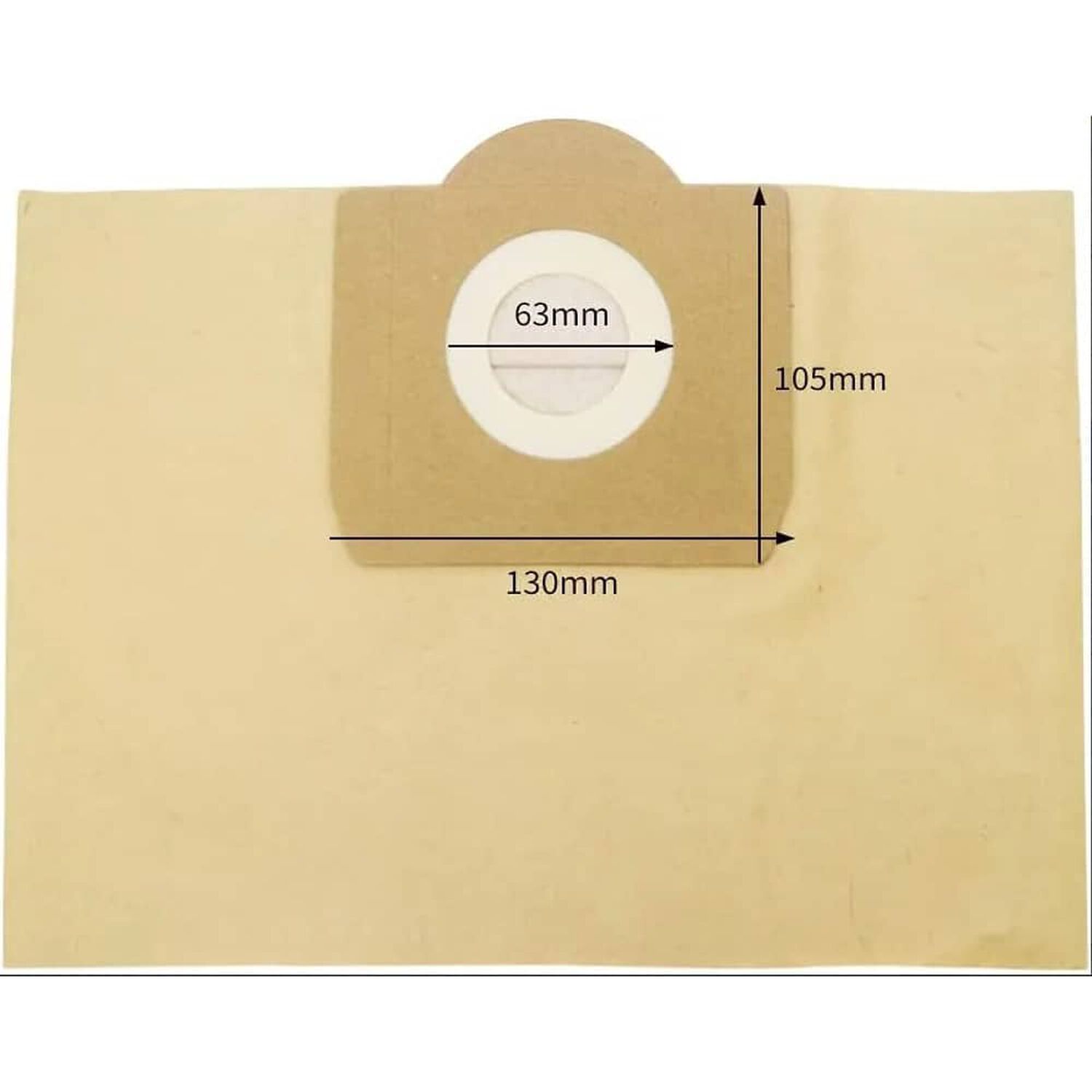 Set 5 Bolsas Papel Aspiradora Para Karcher Wd3-se4001-nt 20 image number 1.0