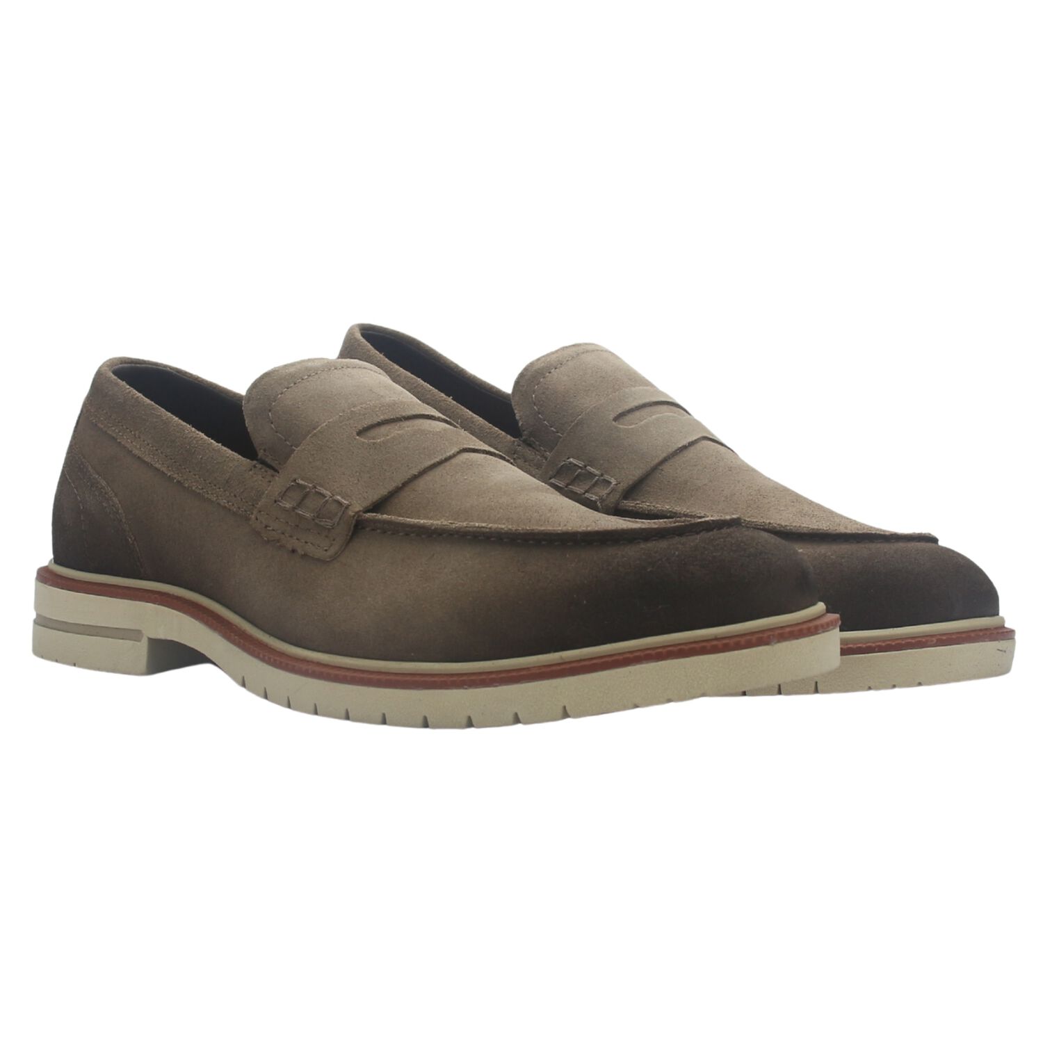 Mocasin Caf&eacute; Hombre Casual Ferracini 5438 Firenze image number 6.0