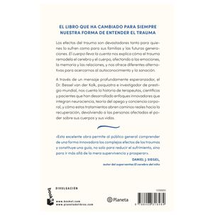 El Cuerpo Lleva La Cuenta (tapa R&uacute;stica) - Bessel Van Der Kolk | Libro