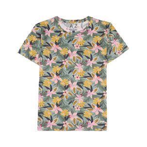 Polera Regular Slim Manga Corta Cuello Redondo Hombre Az Black