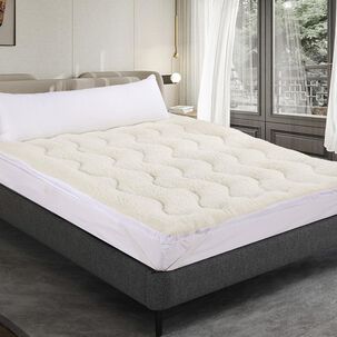 Cubrecolch&oacute;n Illusions Topper Sherpa / 1.5 Plazas
