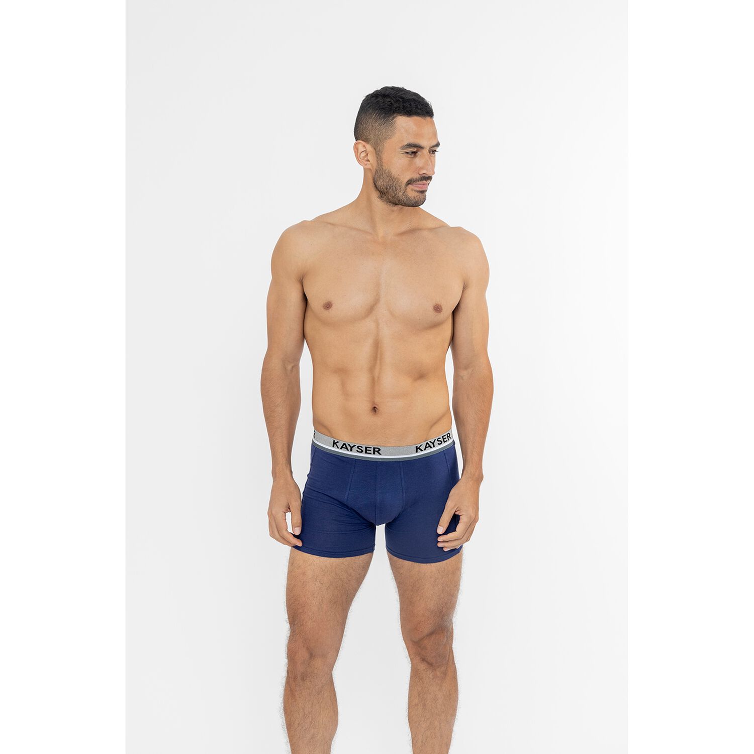 Pack 2xboxer Corto Algodon P293.09w-azu Kayser image number 1.0