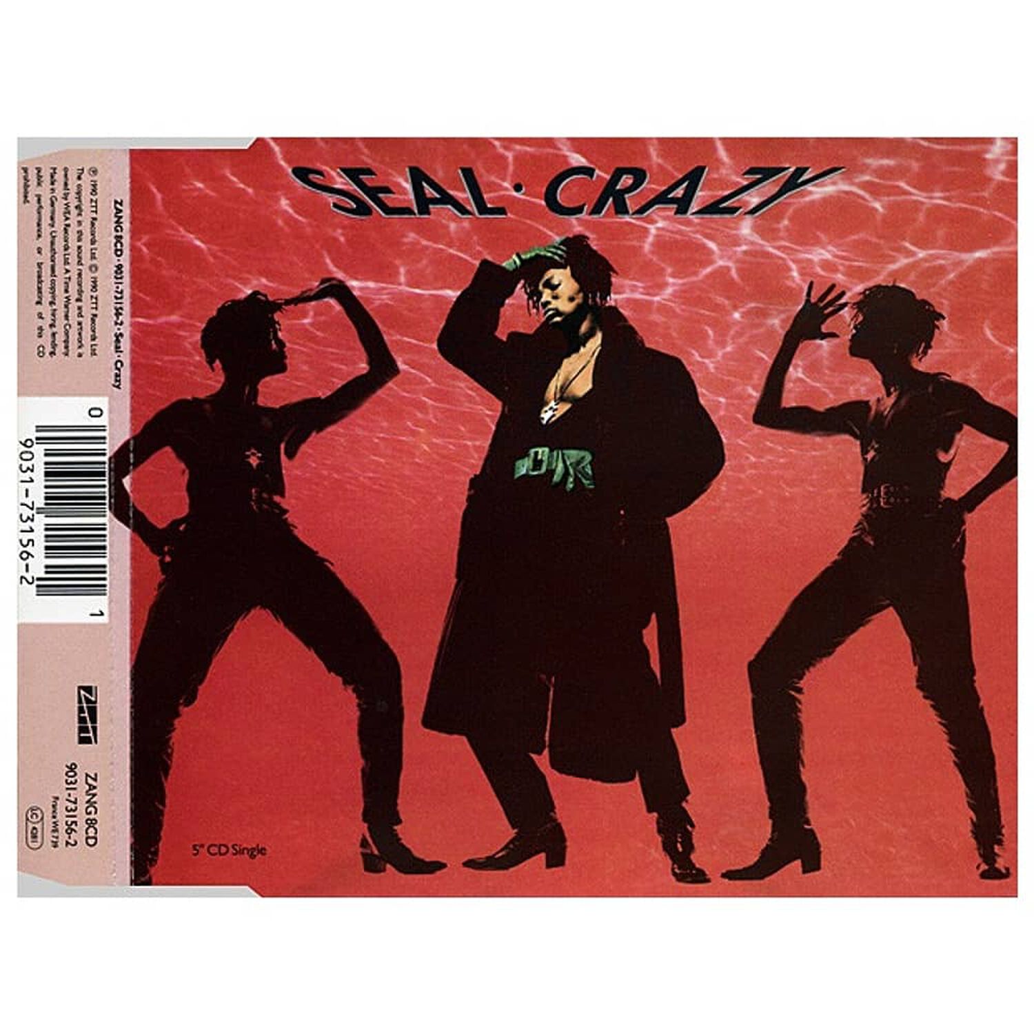 Seal - Crazy | Cd Single Usado image number 4.0