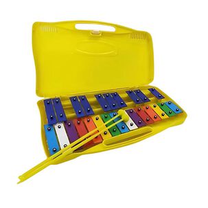 Metalofono 25 Notas Cromático Placas Colores Didactico