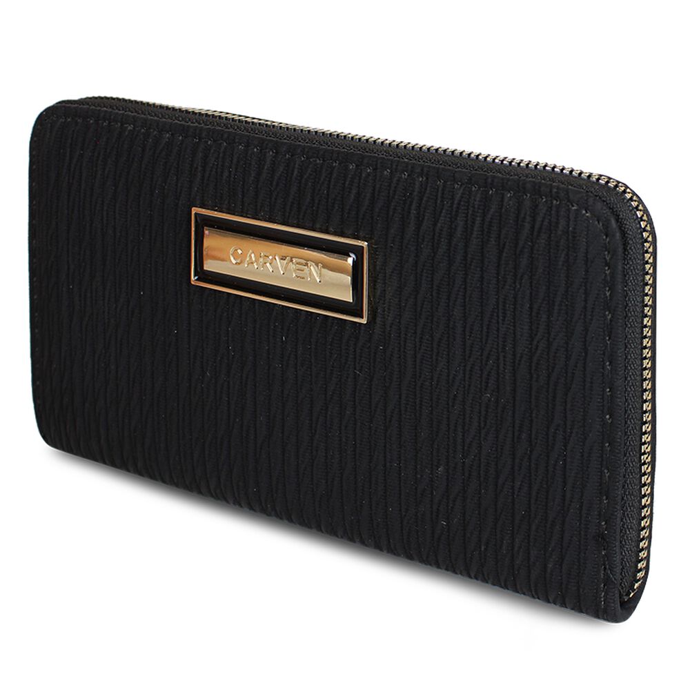 Billetera Mujer Abby Negra Carven image number 1.0