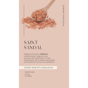 Crema Humectante 500 Ml Saint Sandal Transparente Madison