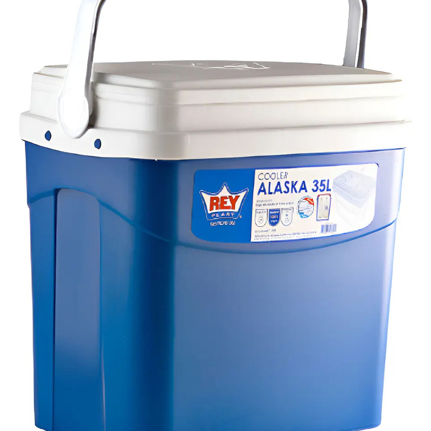 Cooler Nevera Cava Hielera Port&aacute;til 35 Litros Marca Reyplast Color Azul image number 0.0