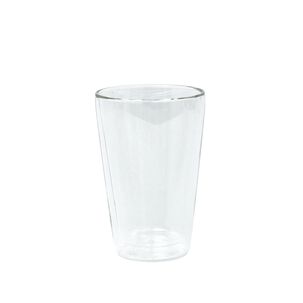 Set 2 Vasos Vidrio Doble Pared 400 Ml Simplit