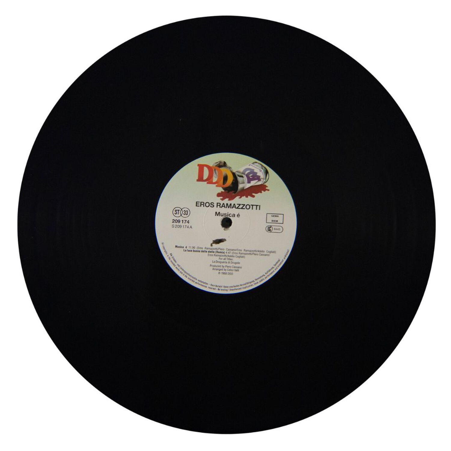 Eros Ramazzotti - Musica E | Vinilo Usado image number 2.0