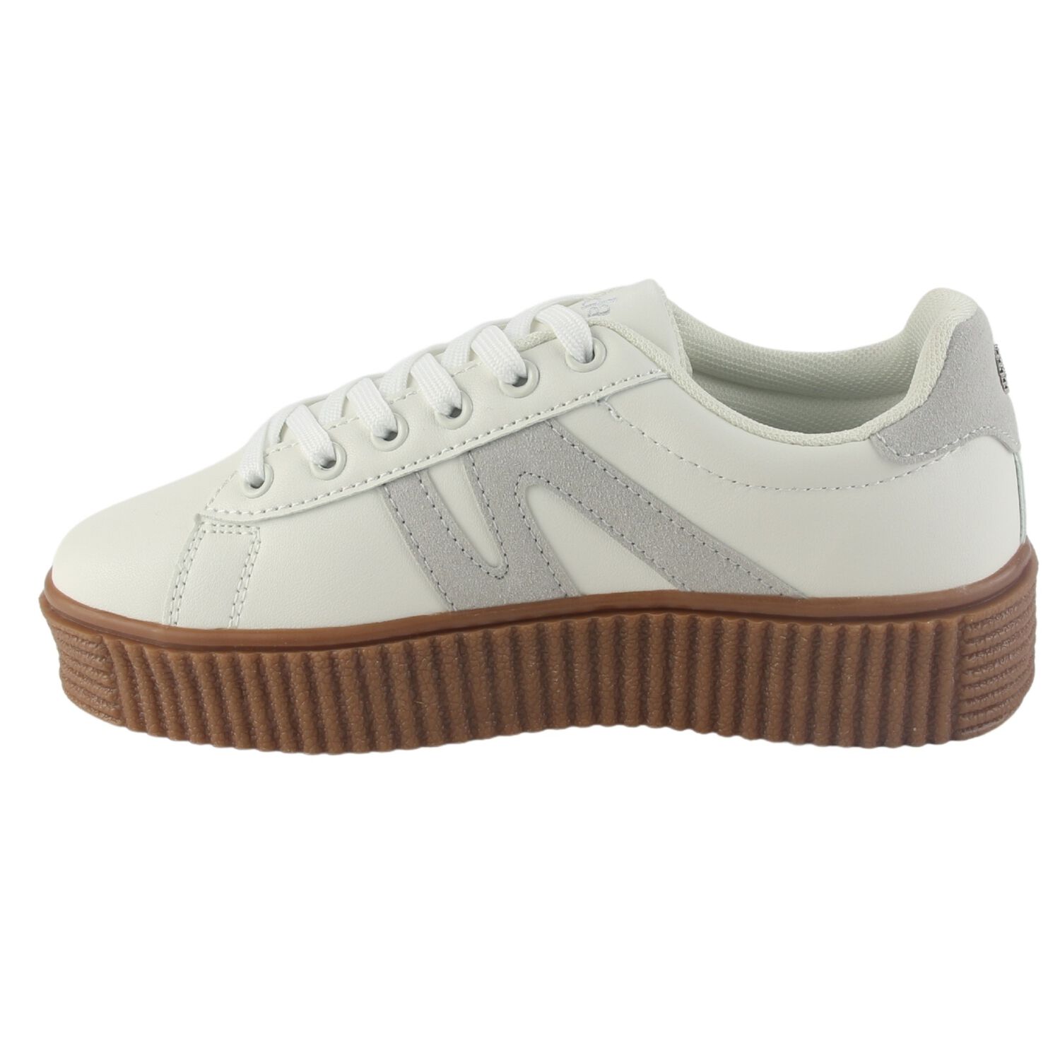 Zapatilla Chalada Mujer Flumi-10 Beige Urbano image number 1.0