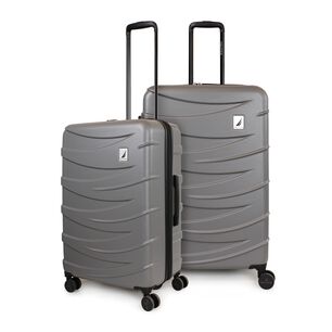 Pack 2 Maletas M+l M&oacute;naco De 20 Y 23kg Gris Nautica