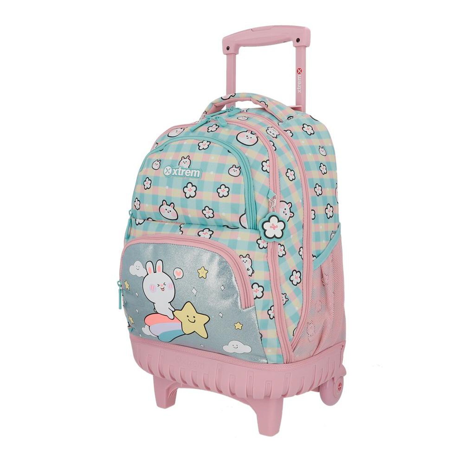 Mochila Con Ruedas Xtrem Cross 6xt Conejo Multicolor image number 2.0