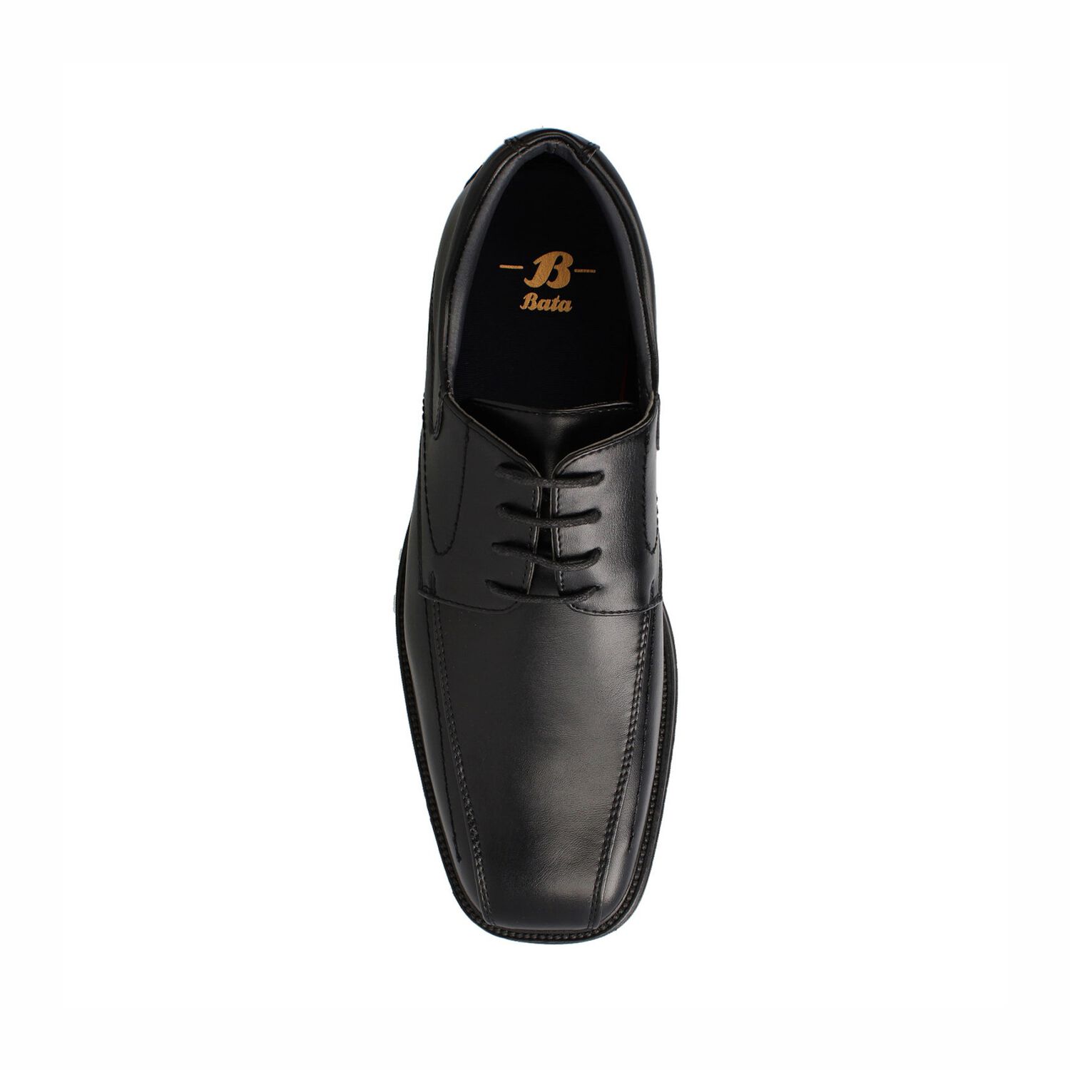 Zapato Hombre Bata Town Negro Con Cordon image number 3.0