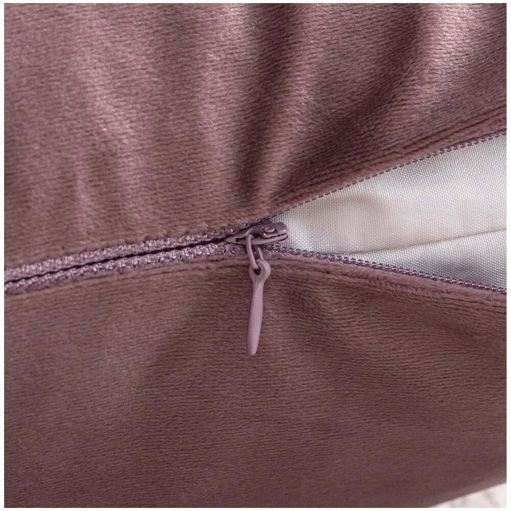 Pack De 02 Fundas De Coj&iacute;n De Terciopelo Suave 45x45 Mod12 image number 2.0