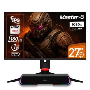 Pack Monitor Gamer 27" Fhd Ips Pivote 180hz 1ms + Soundbarbt