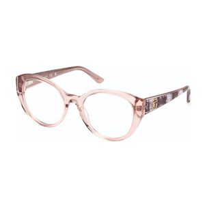 Lentes &Oacute;pticos Rosado Transparente Guess