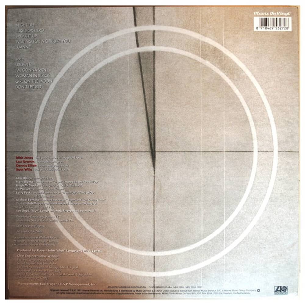 Foreigner - 4 (audiophile Vinyl) | Vinilo image number 1.0