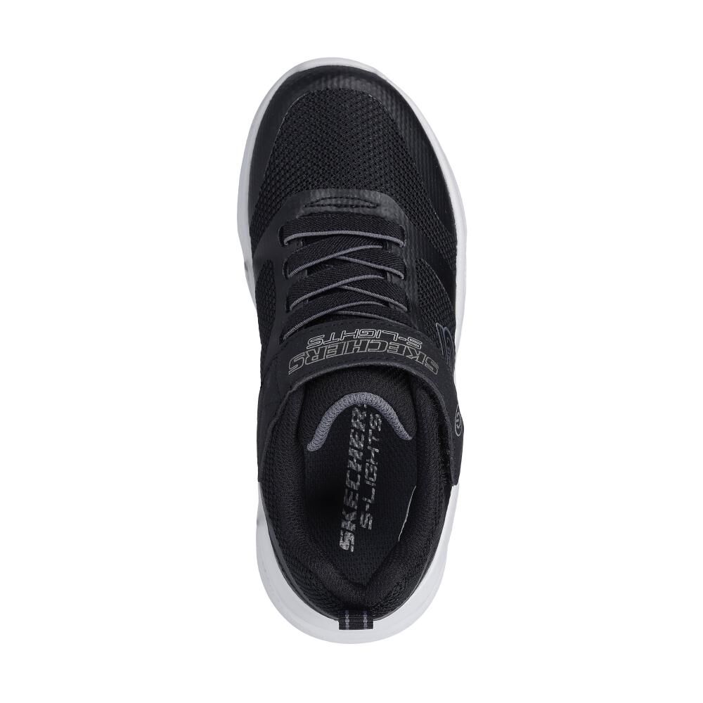 Zapatilla Infantil Ni&ntilde;o Skechers Meteor-lights Bkgy image number 1.0
