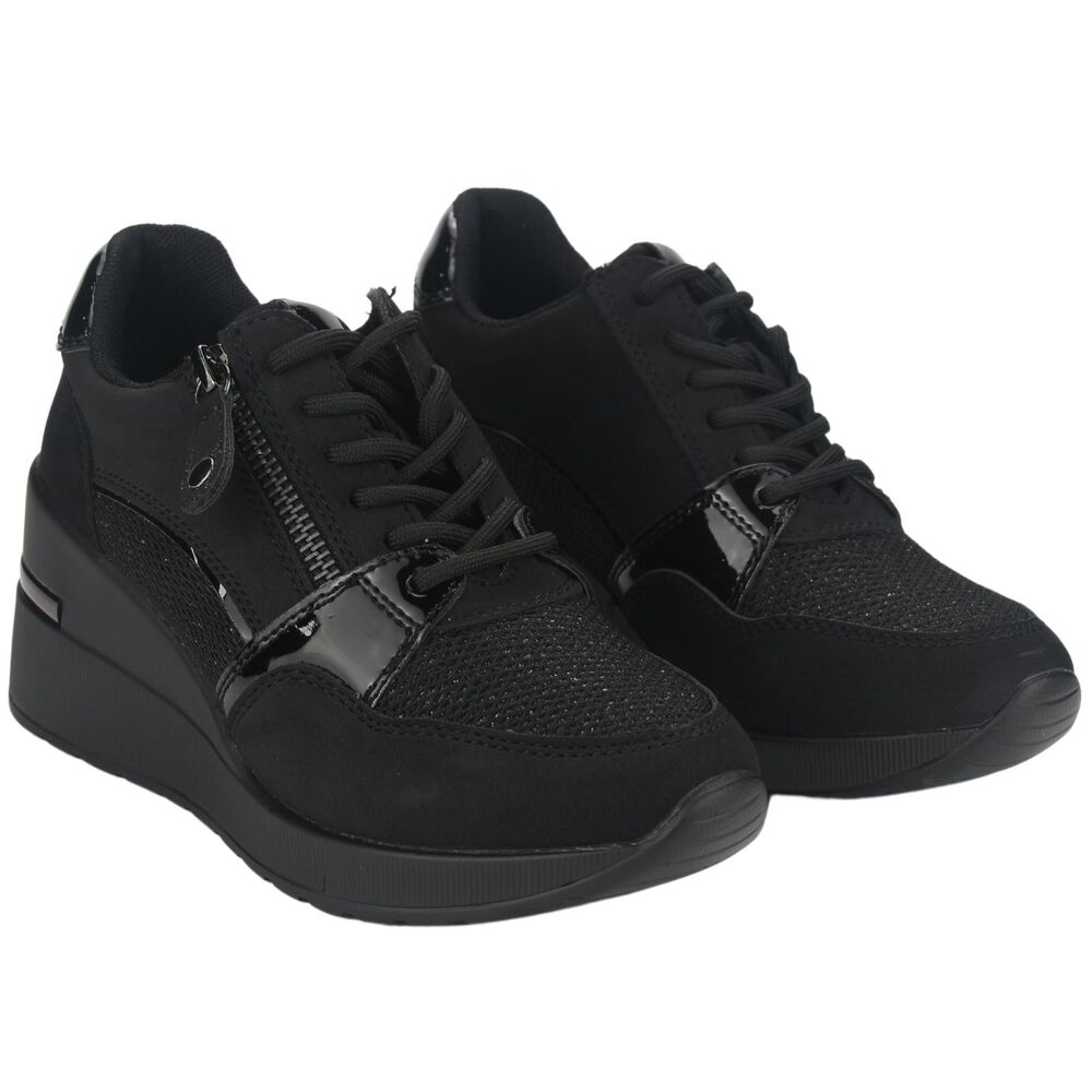 Zapatilla Chalada Mujer Bolden-5 Negro Urbano image number 4.0