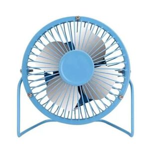 Mini Ventilador Usb Metálico Portátil Potente Y Silencioso