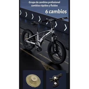 Bicicleta Infantil 6-8 A&ntilde;os Aro 18 City Lubabycas