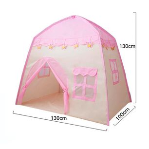 Tienda De Juegos Carpa Plegable Para Ni&ntilde;os Castillo Rosa