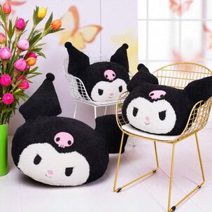 Cojin Peluche Gigante Kuromi Onegai My Melody Kawaii Cojin Peluche Gigante Kuromi Onegai My Melody Kawaii