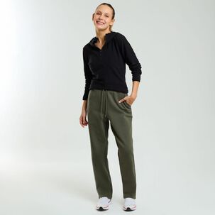 Pantalón De Buzo Deportivo Básico Mujer Wetland