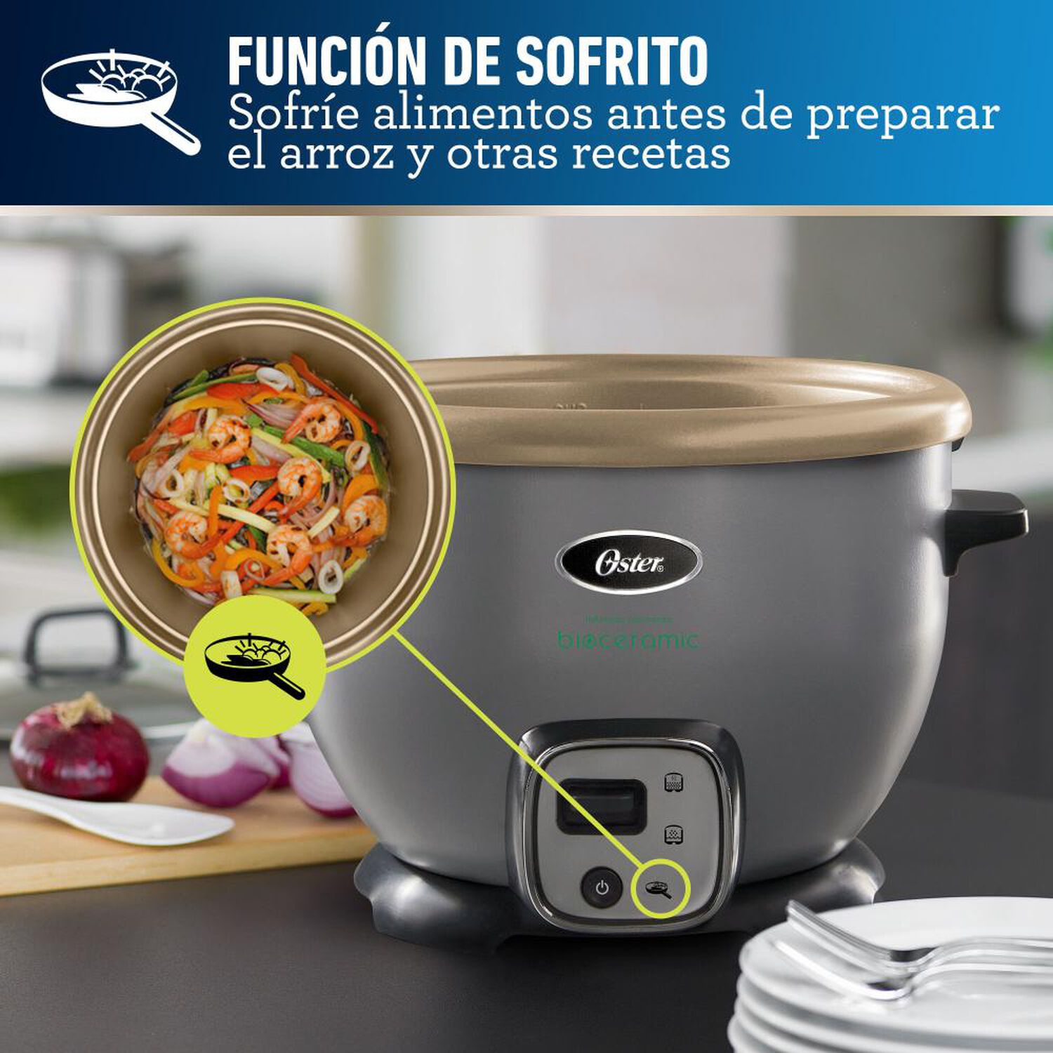 Arrocera Oster CKSTRC7129S-052 / 1.8 Litros image number 7.0