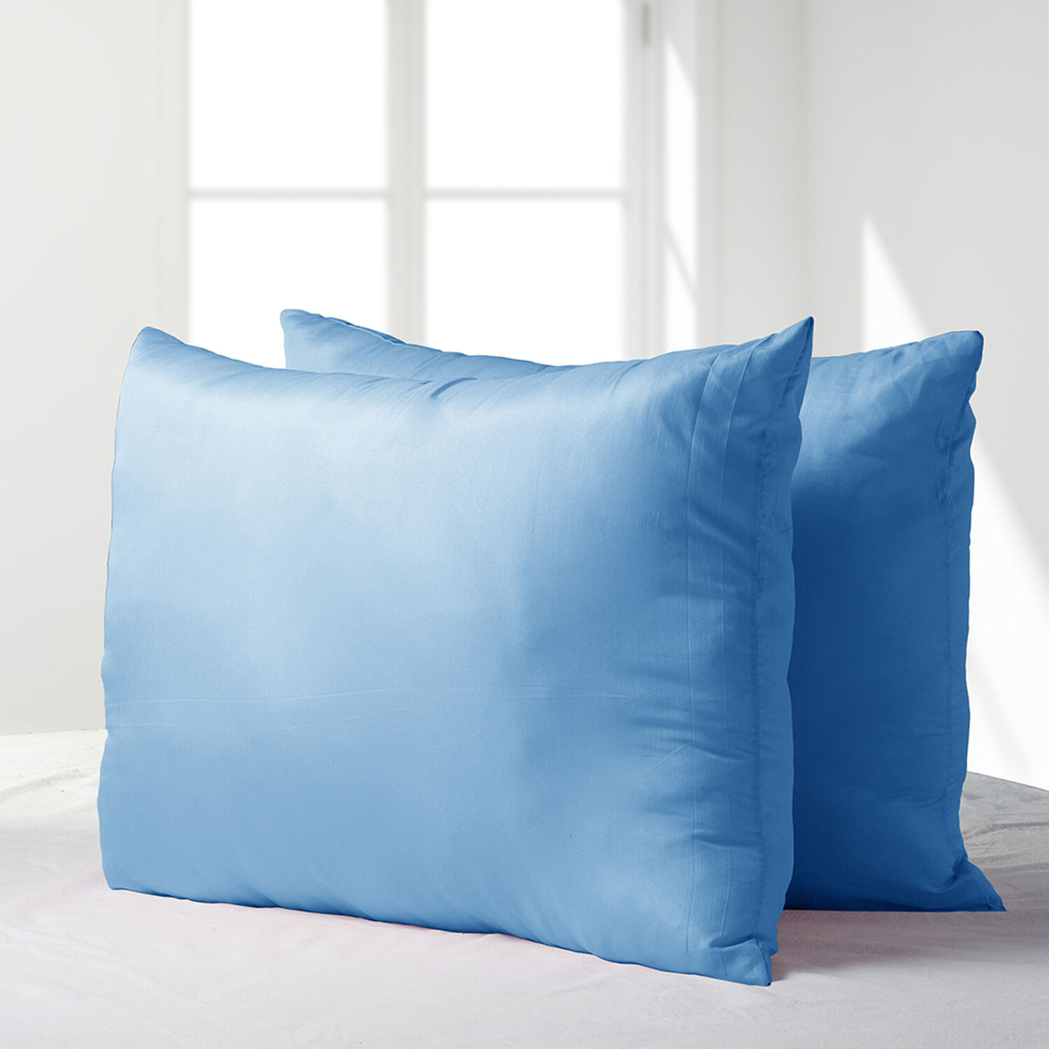 Set 2 Almohadas Eco Turquesa 50x70 image number 1.0