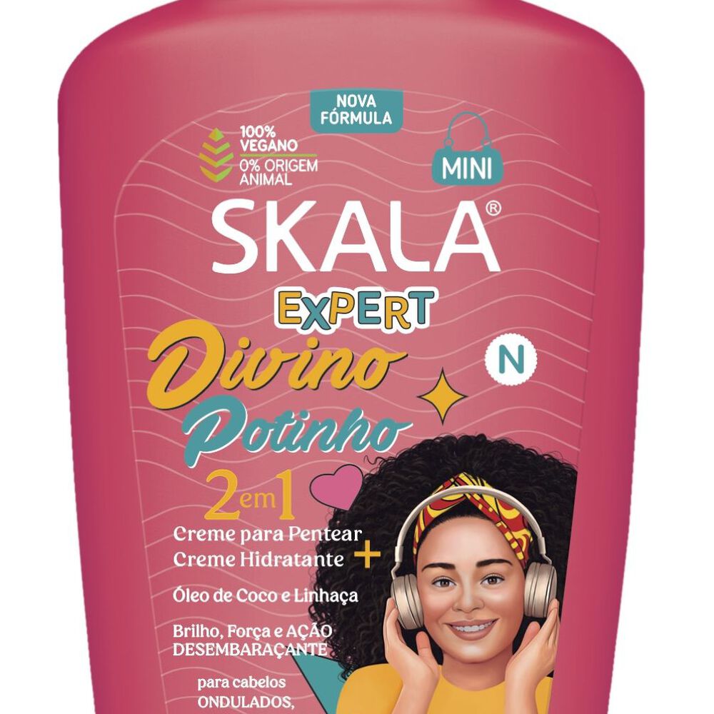 Crema Para Peinar 2en1 Kids Divino Potinho Skala Expert 250g image number 0.0
