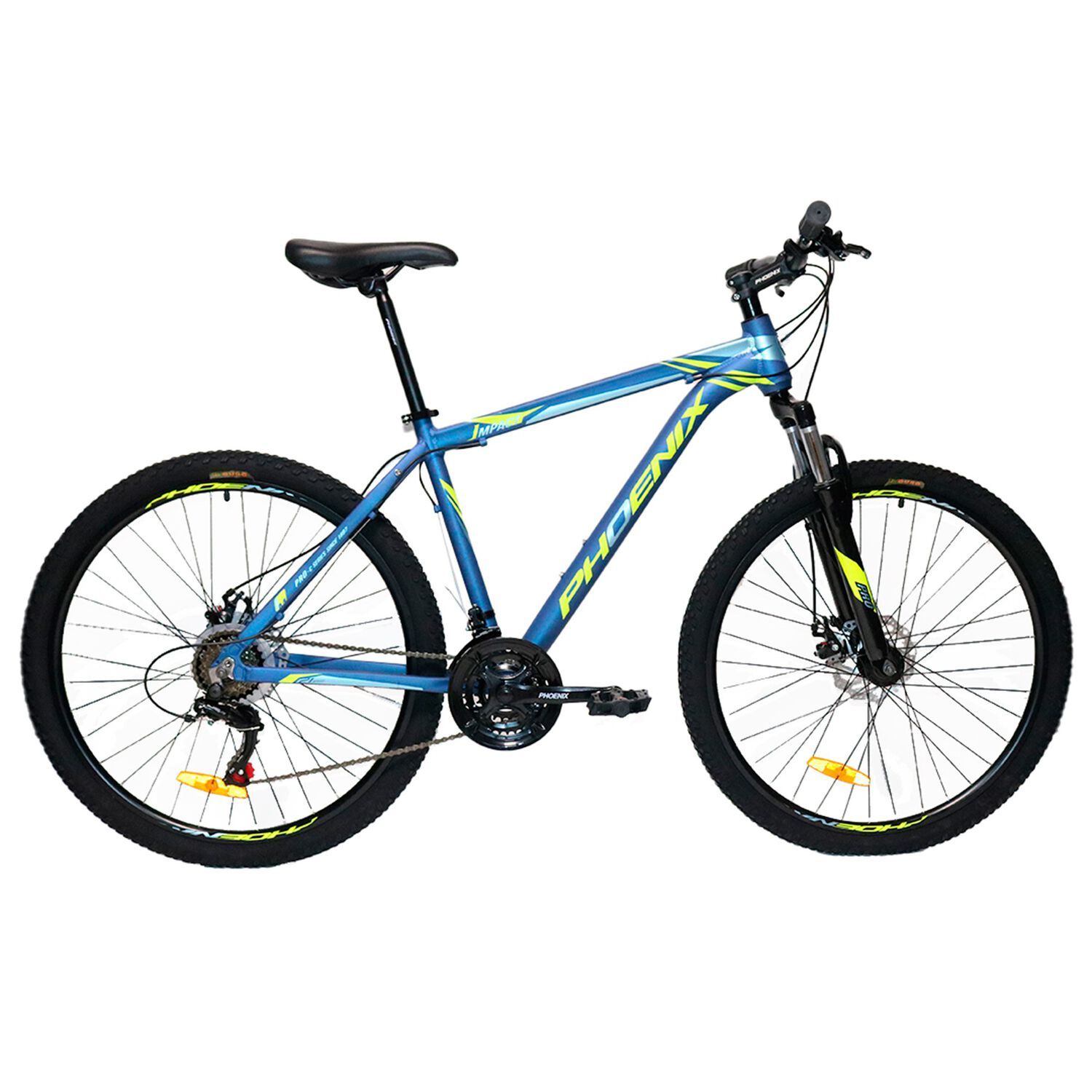 Bicicleta Phoenix Mtb Aro 27.5" 21 Velocidades Freno Disco Azul image number 0.0