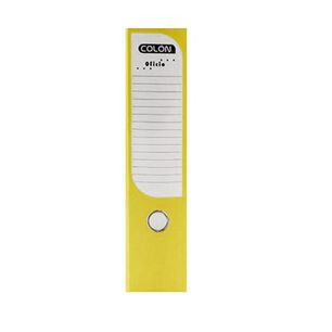Archivador Oficio Ancho Colores Amarillo Col&oacute;n