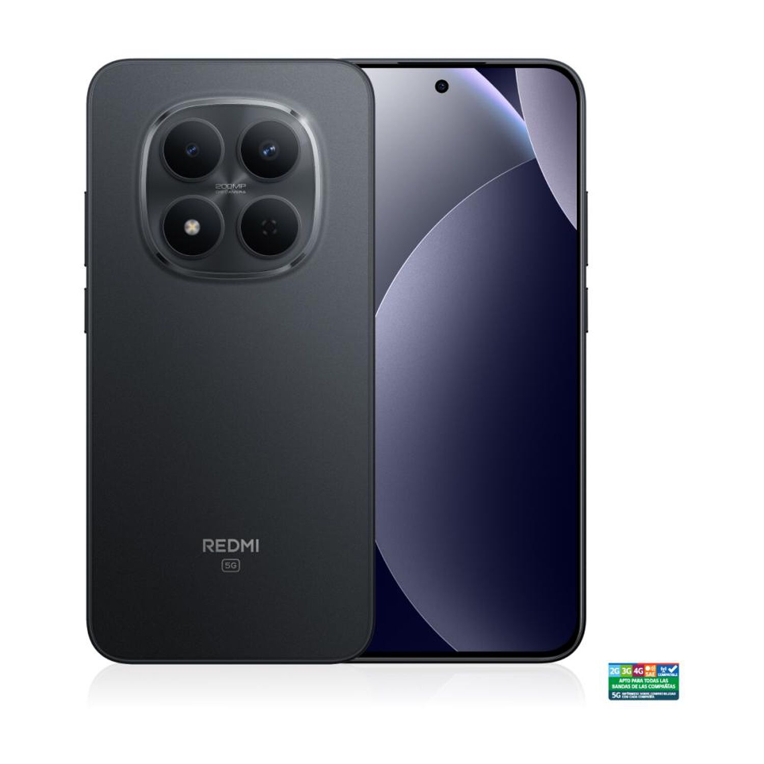 Smartphone Xiaomi Redmi Note 15 Pro / 5G / 256 GB / Negro / Liberado image number 1.0